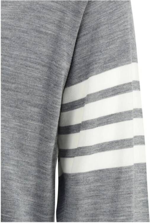 Thom Browne Gestreepte Boorden Wollen Vest