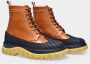 Thom Browne Longwing Duck Laced Boots in bruin leer Bruin Dames - Thumbnail 2