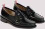 Thom Browne Geplooide Varsity Loafers Black Heren - Thumbnail 3