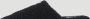 Thom Browne Shearling Slippers met Logo Tab Black Dames - Thumbnail 4