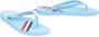 Thom Browne Rubber teenslippers Tricolor Detail Blue Heren - Thumbnail 2