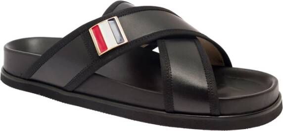 Thom Browne Sliders Zwart Heren