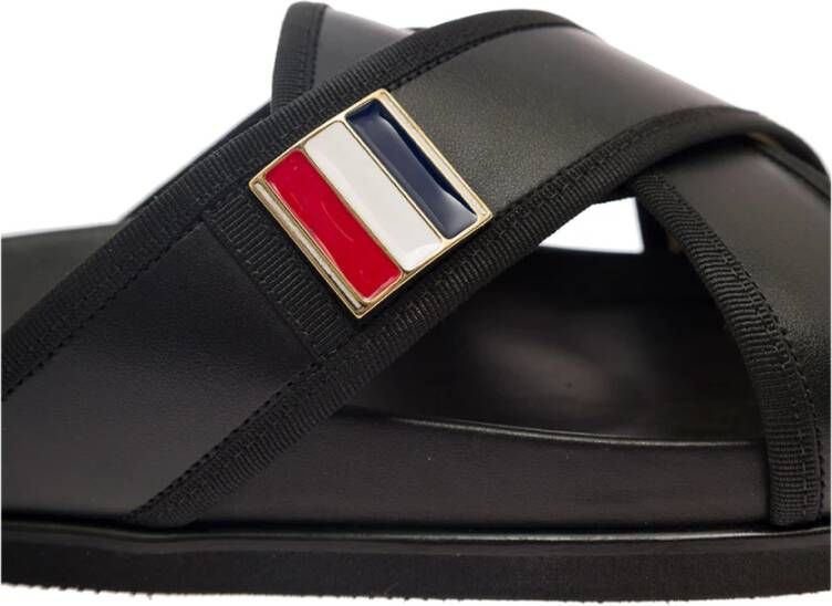 Thom Browne Sliders Zwart Heren