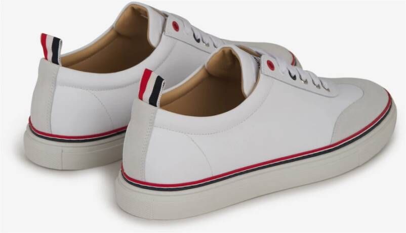 Thom Browne Tricolor lederen sneakers Wit Heren