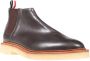 Thom Browne Tricolor Leren Enkellaarzen Brown Heren - Thumbnail 2