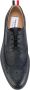 Thom Browne Zwarte leren brogues met perforatiedetails Black Dames - Thumbnail 2