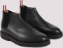 Thom Browne Zwarte Leren Chelsea Enkellaarzen Black Heren - Thumbnail 3