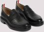 Thom Browne Zwarte Leren Loafers Black Dames - Thumbnail 3