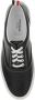 Thom Browne Zwarte Logo Tab Leren Sneakers Black Heren - Thumbnail 4
