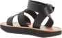 Tiger Of Sweden Zwarte Leren Sandalen met Logo-Embossing Black Dames - Thumbnail 4