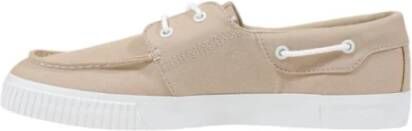 Timberland Beige Moccasin Rubberen Zool Schoenen