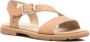 Timberland Beige Platte Sandalen met Gesp Sluiting - Thumbnail 2