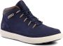 Timberland Blauwe Casual Nubuck Herenlaars Blue Heren - Thumbnail 4