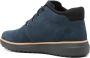 Timberland Blauwe leren enkellaarsjes met veters Blue Heren - Thumbnail 6