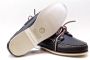 Timberland Blauwe Leren Nautische Schoenen met Wit Stiksel Blue Heren - Thumbnail 6