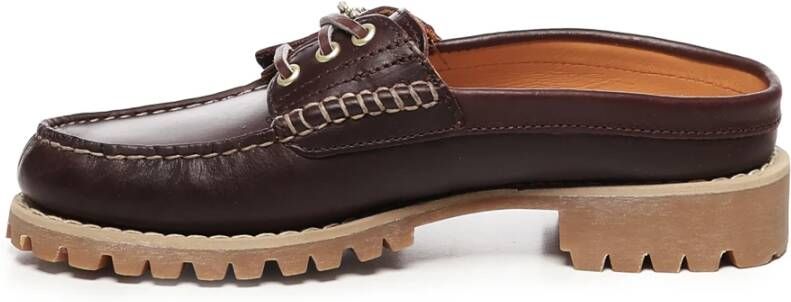 Timberland Bordeaux Leren Sandalen met OrthoLite Binnenzool