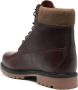 Timberland Bordeaux Rode Leren Waterdichte Laarzen Red Heren - Thumbnail 3
