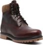 Timberland Bordeaux Rode Leren Waterdichte Laarzen Red Heren - Thumbnail 5