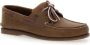Timberland Bruin Leren Bootschoenen met Veters Brown Heren - Thumbnail 2