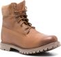 Timberland Bruine Enkellaarsjes met veters Brown Dames - Thumbnail 3