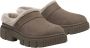 Timberland Grijze Suède Slip-On Sandalen met Faux-Fur Trim Gray Dames - Thumbnail 6