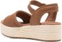 Timberland Bruine Gesp Sandalen Lage Sleehak - Thumbnail 2