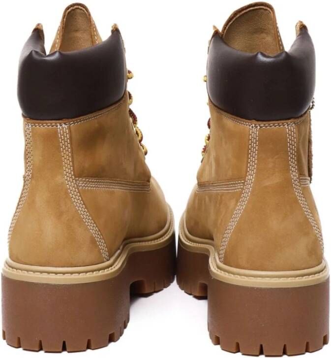 Timberland Bruine Leren Outdoor Laarzen Brown Dames