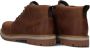 Timberland Bruine leren veterschoenen met middelhoge top Brown Heren - Thumbnail 9