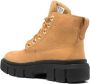Timberland Grijsveld Leren Veterschoen Hoge Laars Brown Dames - Thumbnail 16