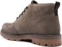 Timberland Bruine Nubuck Leren Veterschoenen Brown Heren - Thumbnail 4