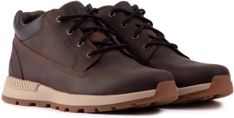 Timberland Bruine Trekker Laarzen met Rubberen Zool Brown Heren