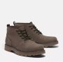 Timberland Bruine Nubuck Leren Veterschoenen Brown Heren - Thumbnail 7