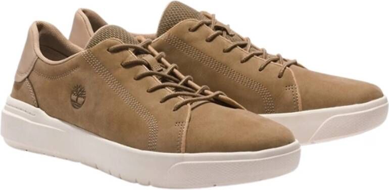 Timberland Casual-Elegante Sneakers Seneca Bay Oxford Beige Heren
