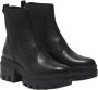 Timberland Everleigh Chelsea Zwarte Leren Enkellaars Black Dames - Thumbnail 6