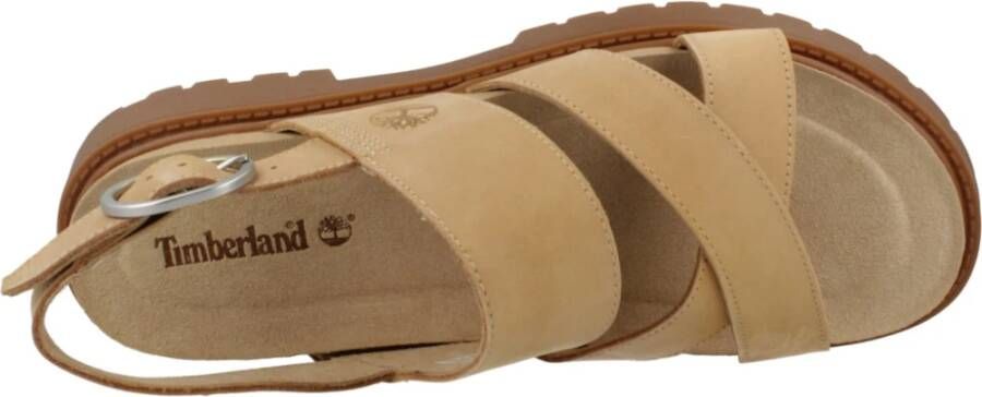 Timberland Flat Sandals Brown Dames