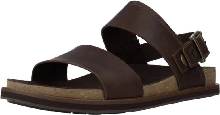 Timberland Heren Platte Sandalen Brown Heren