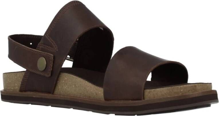 Timberland Flat Sandals Brown Heren