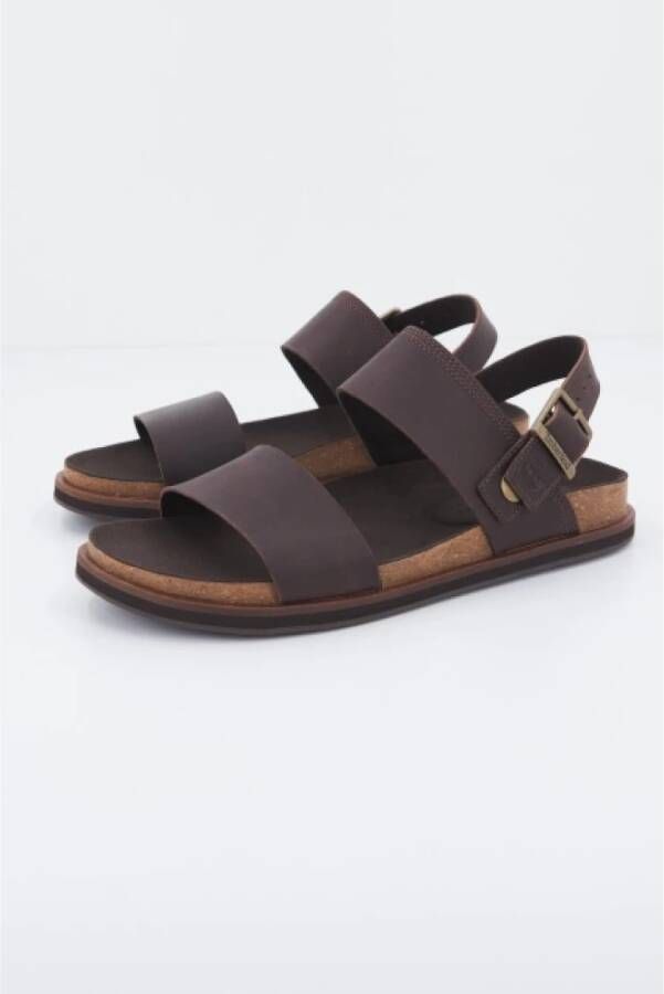 Timberland Heren Platte Sandalen Brown Heren