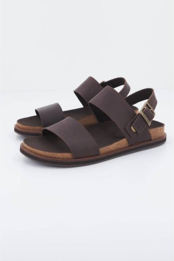 Timberland Flat Sandals Brown Heren