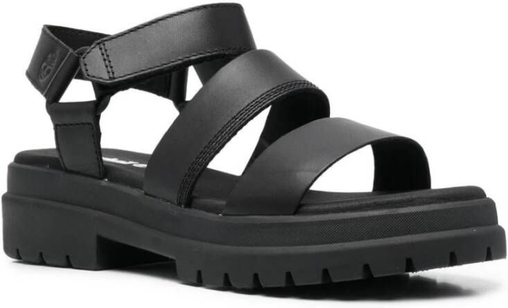 Timberland Flat Sandals Zwart Dames