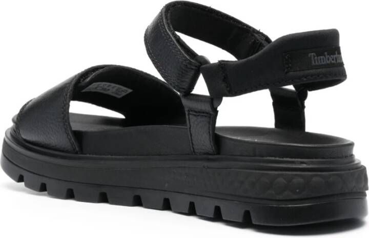 Timberland Flat Sandals Zwart Dames