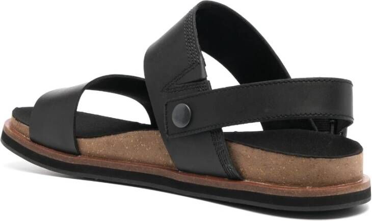 Timberland Flat Sandals Zwart Heren