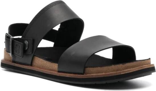 Timberland Flat Sandals Zwart Heren