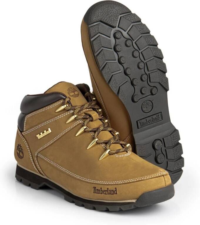 Timberland Gele Leren Wandelschoenen