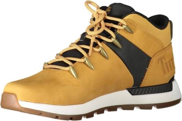Timberland Gele Polyester Sneaker Yellow Heren