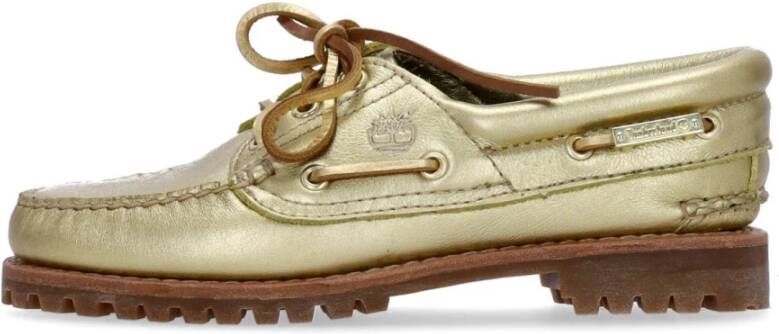 Timberland Gouden Bootschoen Lifestyle Schoen Yellow Dames