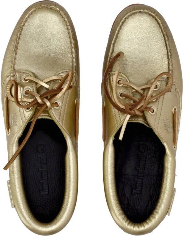 Timberland Gouden Bootschoen Lifestyle Schoen Yellow Dames
