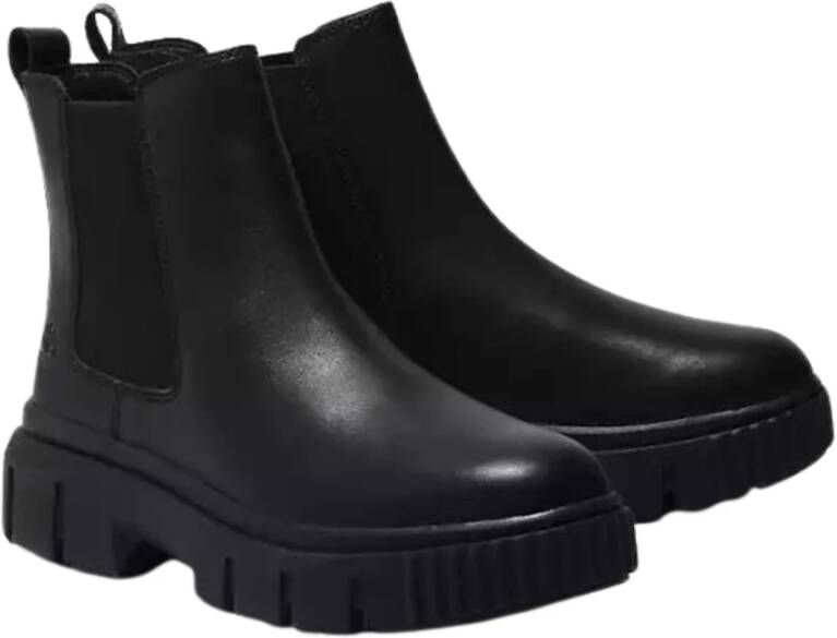 Timberland Greyfield Chelsea Dameslaars Zwart Black Dames