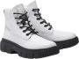 Timberland Greyfield Wit Leren Laars White Dames - Thumbnail 2