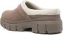 Timberland Grijze Suède Slip-On Sandalen met Faux-Fur Trim Gray Dames - Thumbnail 2